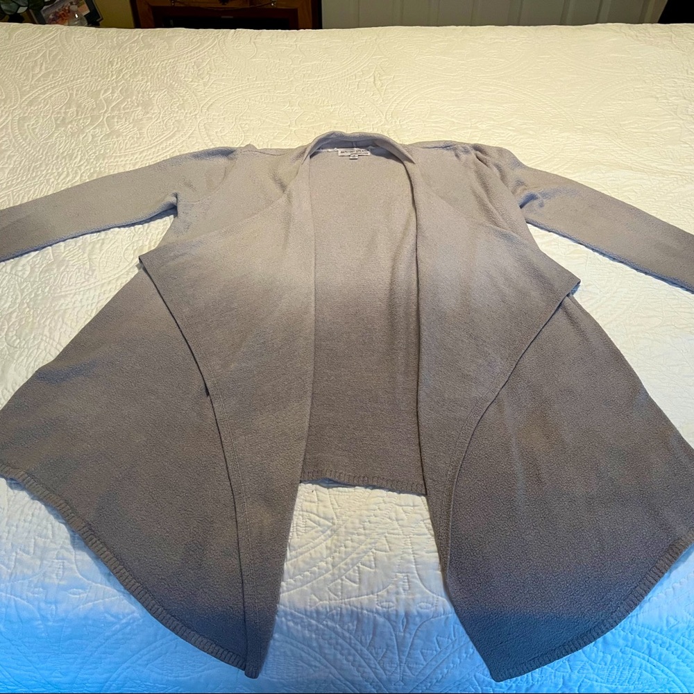 Barefoot Dreams Bamboo Chic Lite 1X Gram Ombré Open Front Cardigan